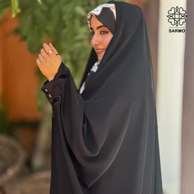 چادر اشکی کرپ ندای کره اصل