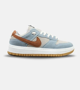 کفش کتانی مردانه طوسی آبی قهوه ای نایک NIKE SB