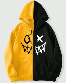 سویشرت زیپ‌دار داخل کرک ضخیم