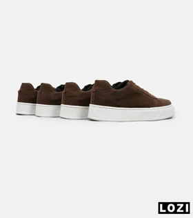 کفش کتانی کژوال مردانه قهوه ای ZARA