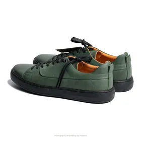 کتانی کوتاه دژفول گازولین سبز - GAAZOLIN Dejfull-Low Green/Black W
