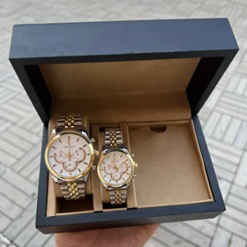 ساعت مچی مردانه و زنانه بند استیل سیتیزن vip طرح کوکو