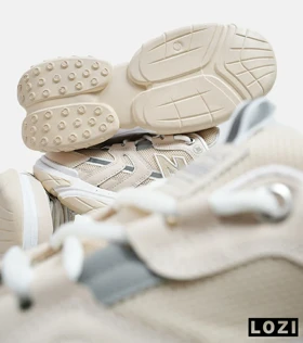 کفش کتانی مردانه و زنانه سفید کرم NEW BALANCE smith xvision v2 مدل 5616