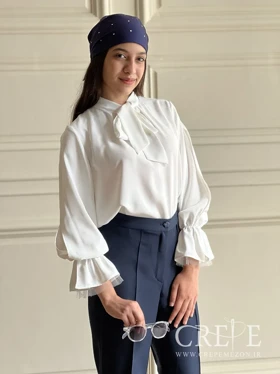 شومیز یقه کرواتی الیزه