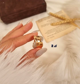 انگشتر طرح طلا ژوپینگ A32