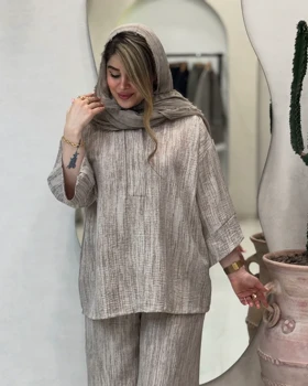 مانتو و شلوار آبرنگی بهاره