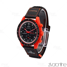ساعت امگا سواچ Omega-Swatch ماموریت به زمین قرمز مشکی 106197