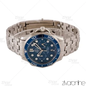 ساعت امگا سیمستر مردانه سه موتوره نقره ای صفحه آبی 103931