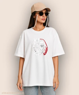 تیشرت لش مردانه و زنانه طرح خانه کاغذی کد 932