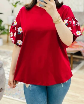 تیشرت چین‌دار