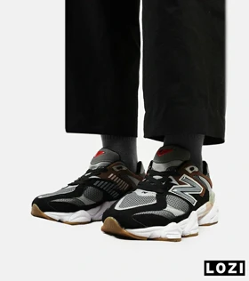 کفش کتانی مردانه و زنانه مشکی طوسی قهوه ای NEW BALANCE 9060