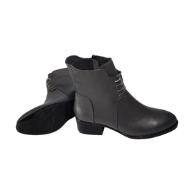 کفش زنانه چرمیران BW1039 طوسی فلوتر