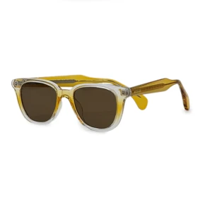 عینک آفتابی مردانه و زنانه موسکات Moscot مدل EA-581014 پلاریزه (زرد)