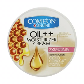 کرم مرطوب‌کننده صورت کامان مدل Oil++ Moisturizer مناسب پوست خشک حجم 250 میلی‌لیتر