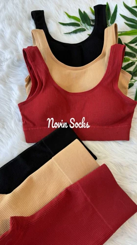 ست نیم‌تنه شلوارک لاله