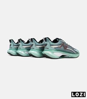 کفش کتانی مردانه و زنانه طوسی سبز NEW BALANCE More Trail v3
