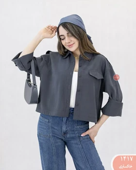 شومیز کراپ سیلک 1417