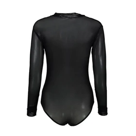 بادی حریر شیشه ای یقه سه سانت کشی