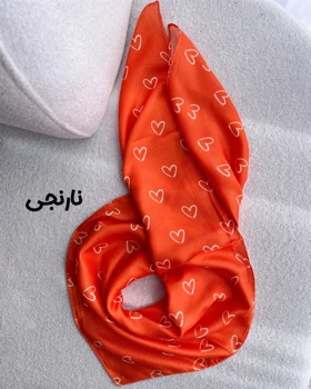 مینی اسکارف قلبی بهاره 4252