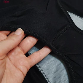 شورتکس زنانه ال کیم مدل دولایه مشکی کد 4920-489