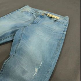 🧡 SIZE 48 ta 50 شلوار جین یونیسکس اورجینال برند معتبر LINDEX امریکا مدل MADONNA