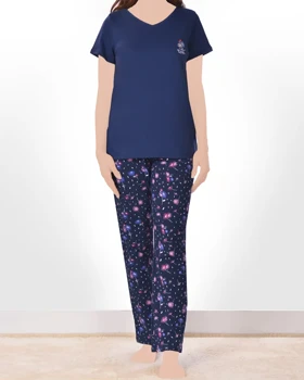 تیشرت و شلوار تک گل لیانا زنانه