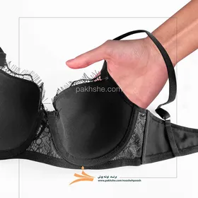 ست اسفنجی فنردار مشکی برند نوشه پوش