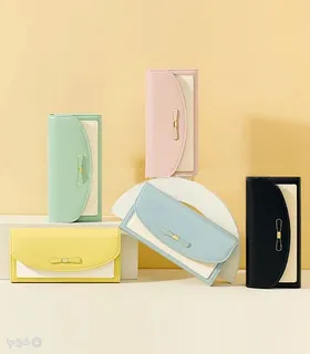 کیف پول زنانه دکمه دار Taomicmic تائومیک میک طرح پاپیون