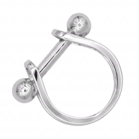 انگشتر زنانه مدل نعلی