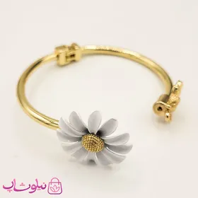 دستبند زنانه طرح گل بابونه