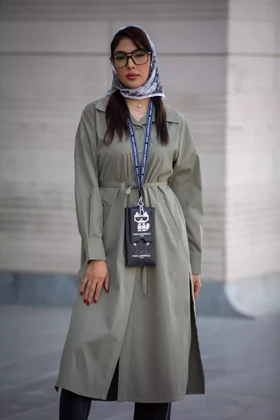 بارانی پارکا بلند sky (استایل دانشجویی)