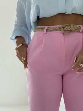 شلوار کمربند کنفی