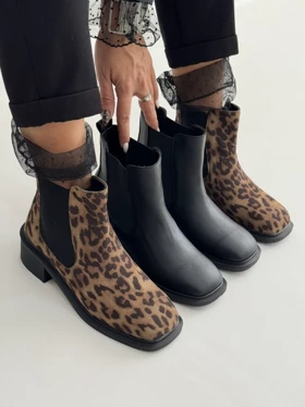 نیم بوت دو کش روژکا 2336