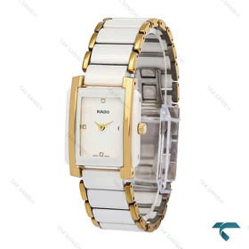 ساعت رادو Integral زنانه طلایی سفید Rado-6730-L