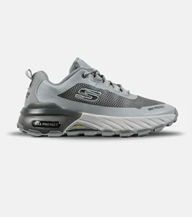 کفش کتانی طبی ورزشی طوسی SKECHERS max protect مدل 7567