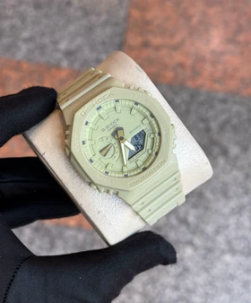 ساعت جی شاک2100 سبز پسته ای