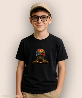 تیشرت بچگانه طرح تتلو کد 1038