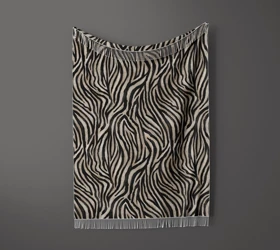 شال مبل ریش دار sofa shawl 73