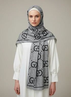 شال شطرنجی جی جی