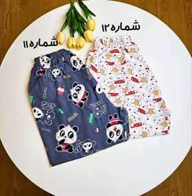 شلوار برمودا بندی کد 846