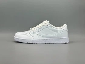 کتانی نایکی جردن1لو تراویس مستر وایت پارتی/Nike Air Jordan1 low Travis