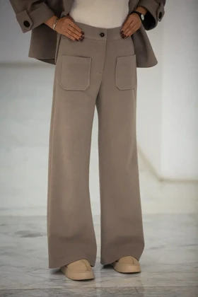 شلوار زنانه دو جیب لامر