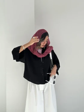 شومیز آستین 3 دکمه