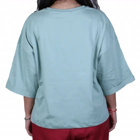 تیشرت زنانه چاپی آزاد