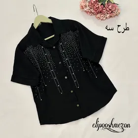 B698- شومیز آستین کوتاه