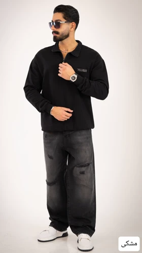 دورس مردانه نیم زیپ رایان_کد4567