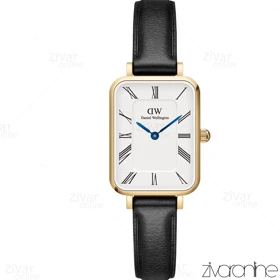 ساعت دنیل ولینگتون زنانه قاب طلایی عقربه آبی 105523