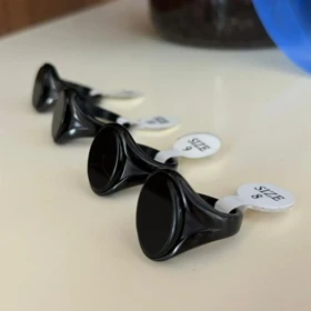 انگشتر استیل رنگ ثابت مردانه کد tw10057