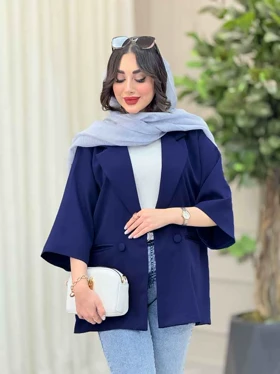 مانتو مازراتی دو جیب دو دکمه