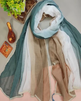 شال پلیسه طیفی تابستانه